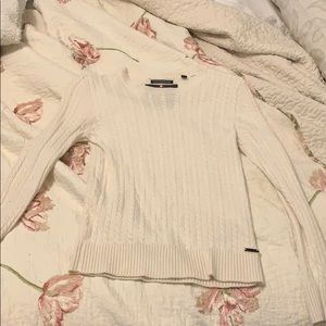 Superdry Sweaters - White chasmere sweater Superdry Sweaters - White chasmere sweater